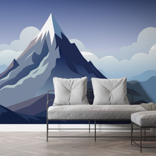 Tapet Fjellandskap