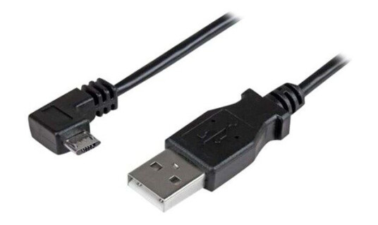 StarTech.com 6ft USB A to Right Angle Micro-USB Charge Sync Cable M/M 24AWG
