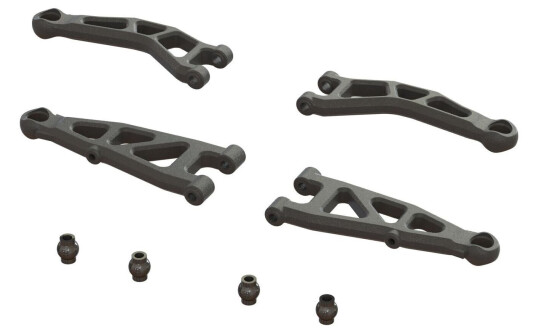 ARRMA ARA330809 Front Suspension Arm Set A Grom