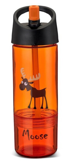 Carl Oscar Barneflaske 2 i 1 0,3 + 0,15L Oransje