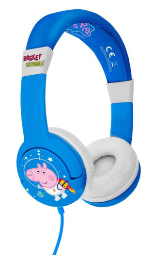 Peppa Gris Hodetelefon - Blå