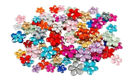 Creativ Company Rhinestones Flowers 252st.