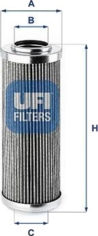 UFI 25.703.00 Oljefilter UFI 25.703.00 Oljefilter