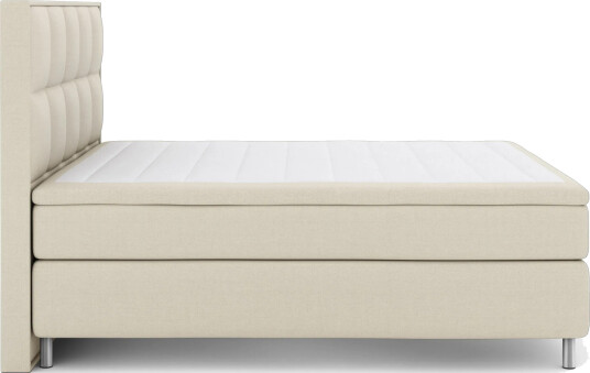 Select No 6 Komplett Sengepakke 210x210 Fast/Medium Watergel Beige/Metallben