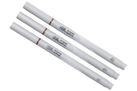Winsor Fineliner Sepia 3 stk 0,1 0,3 0,5 mm