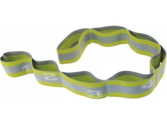 Master Elastic Yoga Strap for strekkøvelser 80 x 4 cm
