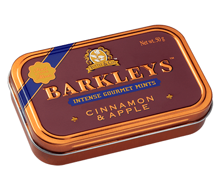Barkleys Mints - Cinnamon & Apple 50g Barkleys Mints - Cinnamon & Apple 50g