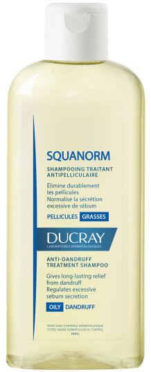 Ducray Squanorm Anti-Dandruff Treatment Shampoo Oily 200 ml Ducray Squanorm Anti-Dandruff Treatment Shampoo Oily 200 ml
