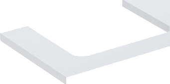 GEBERIT ONE benkeplate 900x470x30mm utsk tv t/hv svært komprimert t GEBERIT ONE benkeplate 900x470x30mm utsk tv t/hv svært komprimert t