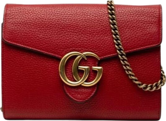 Gucci Vintage Dame Pre owned Rød ONE SIZE, Gucci Vintage Dame Pre owned Rød ONE SIZE,