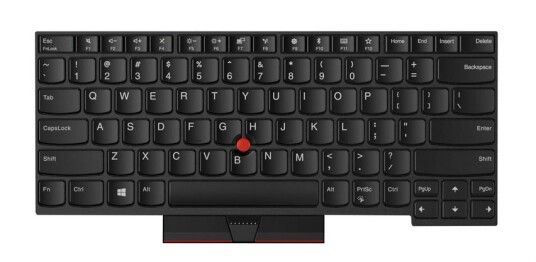 Lenovo Lite-On - erstatningstastatur for bærbar PC - Nordisk