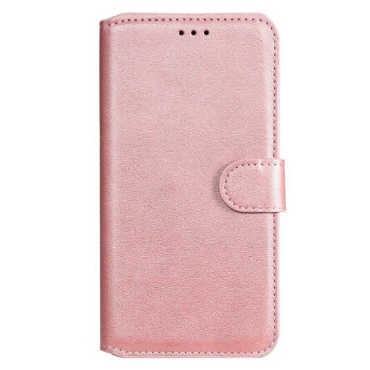 INCOVER Oppo Reno6 Pro Flip Deksel i Kunstskinn med Lommebok og Magnetisk Lukking - Rose Gold