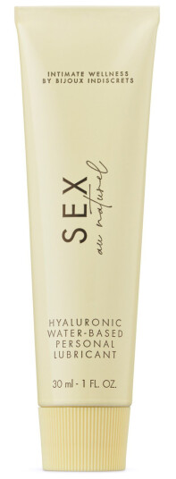 Bijoux Indiscrets Sex Au Naturel Hyaluronic Vannbasert Glidemiddel 30 Ml Bijoux Indiscrets Sex Au Naturel Hyaluronic Vannbasert Glidemiddel 30 Ml