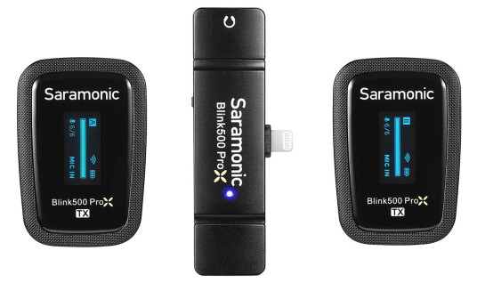 Saramonic Blink 500 Prox B4 2.4ghz Wireless W/ Lightning Svart