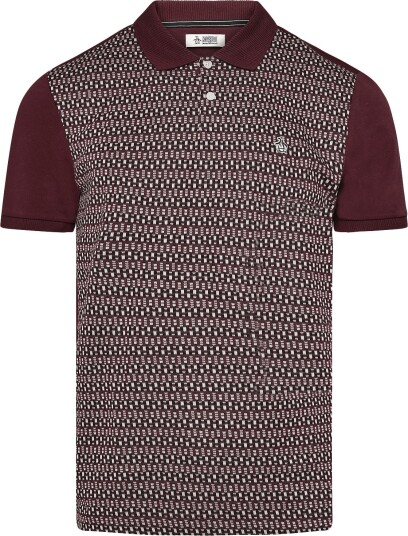 Original Penguin Cttn Jqrd Frnt Fairi PORT ROYALE XL