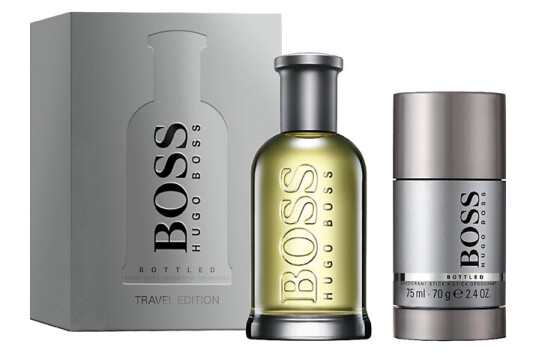 Boss Hugo Boss Boss Bottled Eau De Toilette 100 & Deostick 75ml Giftset