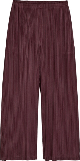 Issey Miyake Dame Bukser Rød L, Issey Miyake Dame Bukser Rød L,