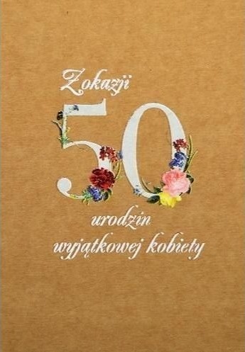 Trend Gratulasjonskort Bursdag 50 Ts51