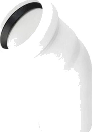 Conel Drain Bend med Muffe 15° 87° PP 90mm / 15°