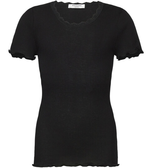 Rosemunde T skjorte Rib Balta Svart m. Blonder Rosemunde 10 Är 140 T skjorte Rosemunde T skjorte Rib Balta Svart m. Blonder Rosemunde 10 Är 140 T skjorte