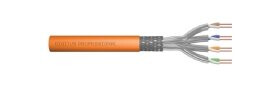DIGITUS Professional - Bulkkabel - 500 m - SFTP - CAT 7a - IEEE 802.5/IEEE 802.3 - halogenfri, solid - oransje, RAL 2000 DIGITUS Professional - Bulkkabel - 500 m - SFTP - CAT 7a - IEEE 802.5/IEEE 802.3 - halogenfri, solid - oransje, RAL 2000