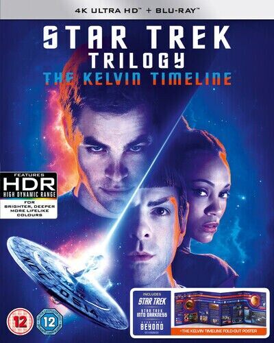 Star Trek: The Kelvin Timeline Blu-ray 2019 Chris Pine, Lin DIR cert 12 6 Brand New Star Trek: The Kelvin Timeline Blu-ray 2019 Chris Pine, Lin DIR cert 12 6 Brand New