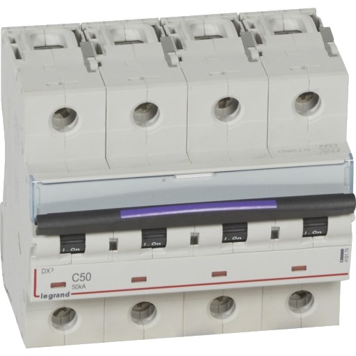 Legrand DX3 MCB automatsikring C50 4P 6M 50kA
