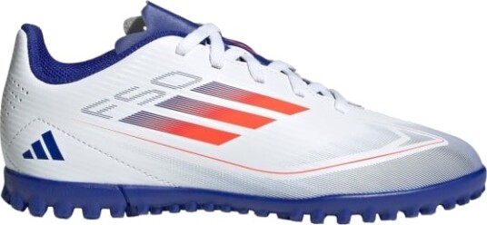 Adidas F50 Club TF Junior Cloud White/Solar Red/Lucid Blue 28.5