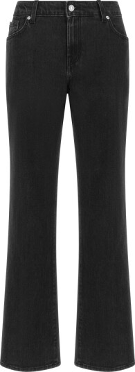 7 For All Mankind Dame Jeans Svart W28,