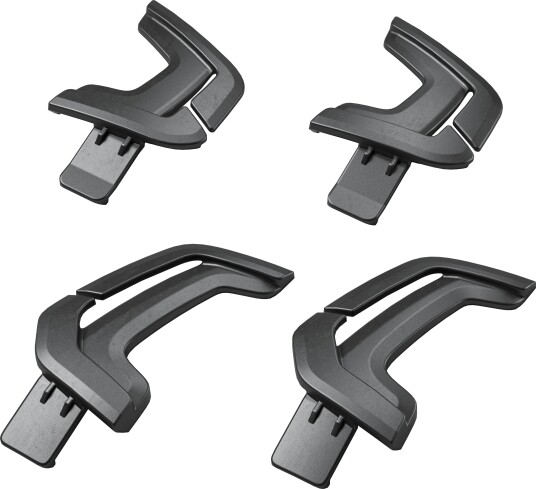 Hellberg Remklemmer Sector 11753-001 Til Sector Vernehjelm, 4-Pakning