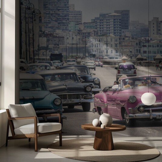 Tapet Vintage Biler Bybilde Tapet Vintage Biler Bybilde