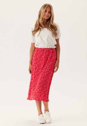 Pieces Pcflora Hw Midi Skirt Lollipop Aop:small Flower M