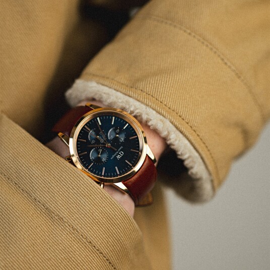 Daniel Wellington DW Watch Iconic Chronograph St Mawes Arctic Rg 42mm Rose Gold Daniel Wellington DW Watch Iconic Chronograph St Mawes Arctic Rg 42mm Rose Gold