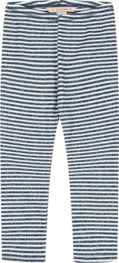 Konges Sløjd Bukser   Rolo   Stripe Formørkelse m. Glitter   Konges Sløjd   5 år (110)   Bukser   bomull Hvit Marineblå
