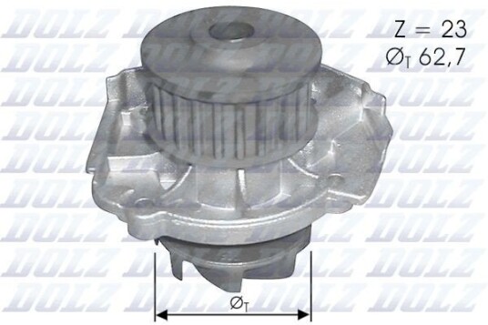 DOLZ S319 Vannpumpe