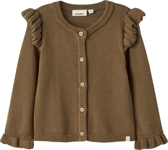 Lil"Atelier Nmfkopa Ls Knit Card Lil Brown 110