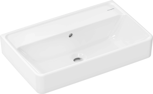 Hansgrohe Xanuia Q Vegghengt Servant 60x37 cm u/bl.hull m/ol Hvit