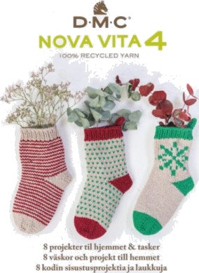 DMC Nova Vita 4 Oppskriftsbok 8 prosjekter til hjemmet og vesker