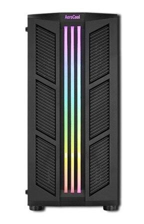 AeroCool Prime ARGB - Tempered Glass Edition - MDT - ATX Svart