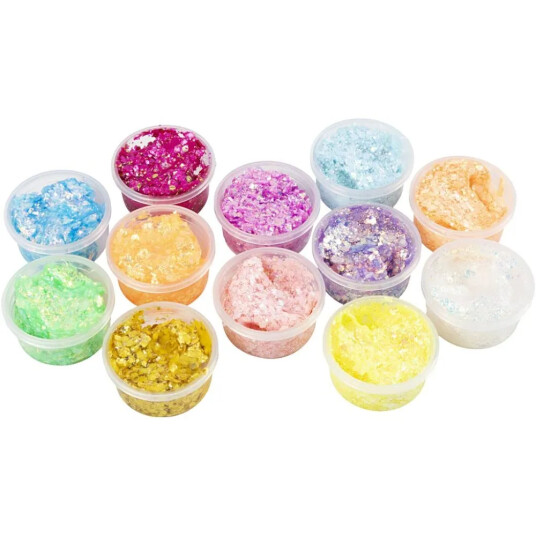 Creativ Company Glitter Clay 72 x 20 ml Miks