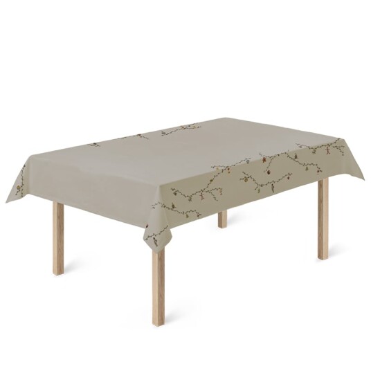 Kähler   Hammershøi Christmas duk 150x270 cm sand
