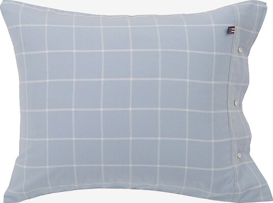 Lexington   Putevar Hotel Light Flannel Pillowcase   Blå