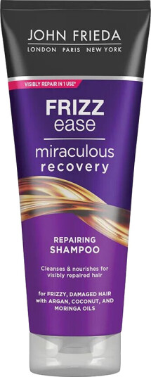 John Frieda Frizz Ease Gjenoppbyggende Sjampo 250 ml for Alle Hårtyper John Frieda Frizz Ease Gjenoppbyggende Sjampo 250 ml for Alle Hårtyper