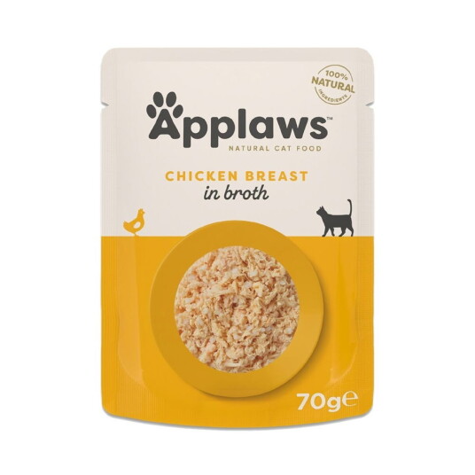 Applaws Chicken Breast In Broth 70 G Applaws Chicken Breast In Broth 70 G