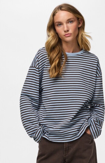 Pieces Pcsadie Ls Top Jrs Noos Blue XL
