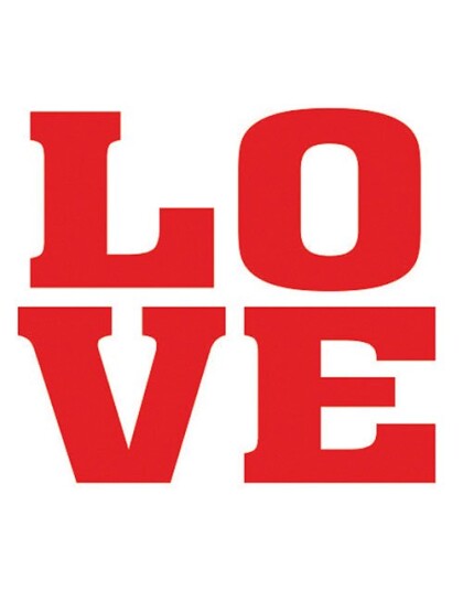 LOVE 2 stk Klistremerker for Sko LOVE 2 stk Klistremerker for Sko