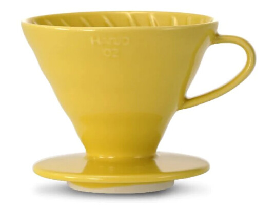 Hario V60 02 Ceramic Dripper - Yellow