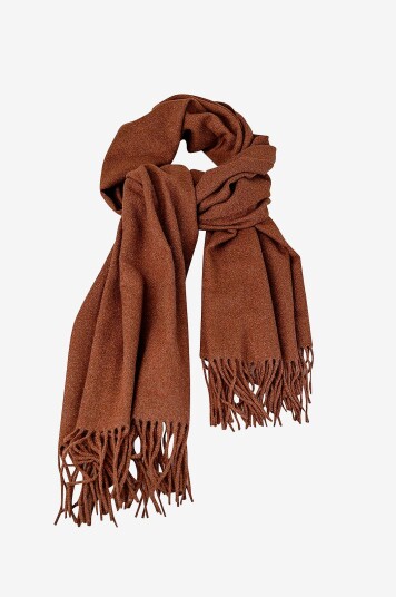 Bow19 Details Skjerf Soft Brun