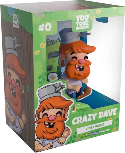 YouTooz Plant Vs Zombies actionfigur Crazy Dave