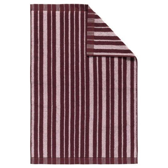 Marimekko Raide Håndkle 50X70 cm Rosa/Vinrød